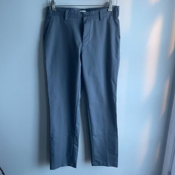 Adidas Golf • Gray Water-Repellent 4-Way Stretch Tapered Pants Size 30x32 - Picture 3 of 8